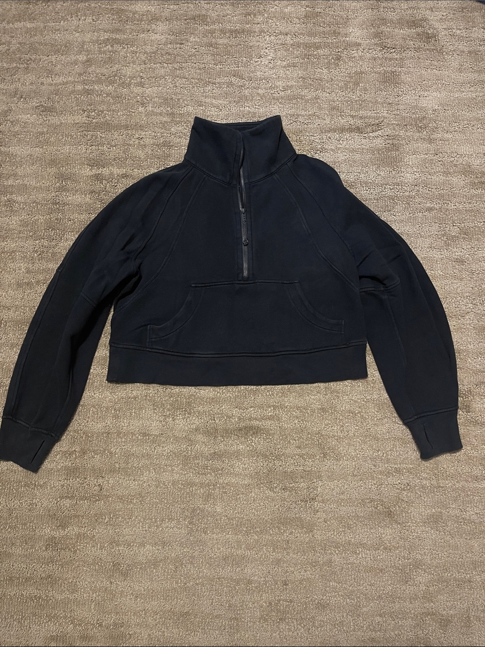 Lululemon cropped scuba sweatshirt
